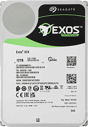 Жесткий диск Seagate SAS 3.0 12TB ST12000NM007H Server Exos X24 4KN (7200rpm) 512Mb 3.5"