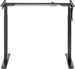 Подстолье Cactus CS-MDF-BK черный каркас черный 133x72x60см