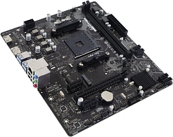 Материнская плата Biostar A520MS Soc-AM4 AMD A520 2xDDR4 mATX AC`97 8ch(7.1) GbLAN RAID+HDMI+DP