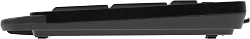 Клавиатура A4Tech Fstyler FK10 черный/серый USB (FK10 GREY) кабель 1.5м