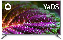 Телевизор LED Starwind 50" SW-LED50UG400 Яндекс.ТВ стальной 4K Ultra HD 60Hz DVB-T DVB-T2 DVB-C DVB-S DVB-S2 USB WiFi Smart TV
