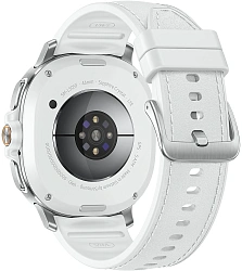Смарт-часы Samsung Galaxy Watch 8 Classic LTE 46мм 1.34" Super AMOLED корп.серебристый рем.белый (SM-L505FZWACAU)