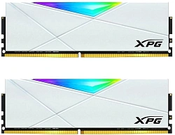 Память DDR4 2x16GB 3200MHz A-Data AX4U320016G16A-DW50 XPG Spectrix D50 RGB RTL Gaming PC4-25600 CL16 DIMM 288-pin 1.35В kit с радиатором Ret