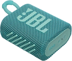 Колонка порт. JBL GO 3 бирюзовый 4.2W 1.0 BT 10м (JBLGO3TEAL)