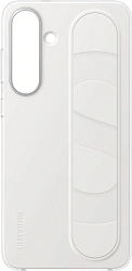 Чехол (клип-кейс) Samsung для Samsung Galaxy S25 FE Grip Case белый (EF-GS731CWEGRU)