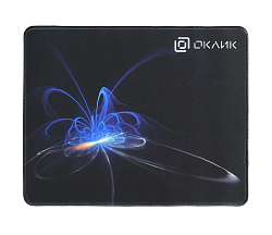Коврик для мыши Оклик OK-FP0350 Средний черный 350x280x2мм
