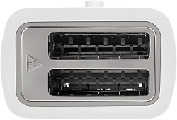 Тостер Kitfort КТ-4025 930Вт белый/стальной