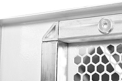 Шкаф коммутационный ЦМО (ШТК-М-42.8.8-44АА) напольный 42U 800x800мм пер.дв.перфор. задн.дв.стал.лист 2 бок.пан. 500кг белый 655мм 117.9кг 180град. 2030мм IP20 металл