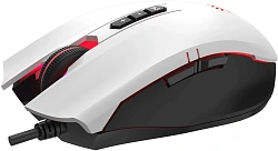Мышь A4Tech Bloody ES7 белый оптическая 6000dpi USB 8but (ES7 PANDA WHITE)