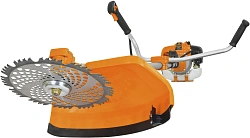 Триммер бензиновый Carver GBC-520M PRO 1500Вт 2л.с. неразбор.штан. реж.эл.:леска/нож