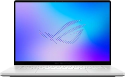Ноутбук Asus ROG Zephyrus G16 GU606AW-TB032W Core Ultra 9 386H 32Gb SSD1Tb NVIDIA GeForce RTX5080 16Gb 16" OLED 2.5K (2560x1600) Windows 11 Home white WiFi BT Cam Bag (90NR0PG1-M001C0)