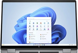 Ноутбук HP Envy x360 14-fa0004ci Ryzen 5 8640HS 16Gb SSD512Gb AMD Radeon 760M 14" IPS Touch WUXGA (1920x1200) Windows 11 Home silver WiFi BT Cam (A1AA5EA)