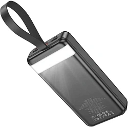Мобильный аккумулятор Hoco J123B Element 30000mAh 5A черный (12081)