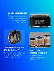 Кофемашина Philips Series 2200 EP2235/40 1500Вт черный