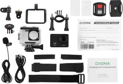 Экшн-камера Digma DiCam 850 черный