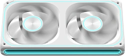 Вентилятор для корпуса Formula Air Fusion 2 LT Reverse ARGB 120х120x28 белый 4-pin 26.6дБ (упак.:2шт) (AIR FUSION 2 LT WH REVERSE) Ret