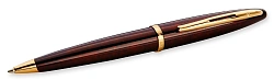 Ручка шариков. Waterman Carene 21104 (S0700940) Amber GT M син. черн. подар.кор.