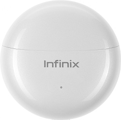 Гарнитура внутриканальные Infinix XBuds XE26 белый беспроводные bluetooth в ушной раковине (10311752)