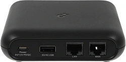 Роутер беспроводной TP-Link TL-WR1502X AX1500 10/100/1000BASE-TX/4G ready черный