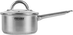 Ковш Rondell Point RDS-1308 0.9л. d=14см (с крышкой) стальной