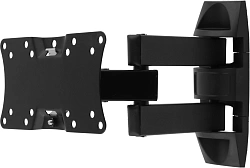 Кронштейн для телевизора Holder LCDS-5065 черный 19"-32" макс.30кг настенный поворот и наклон