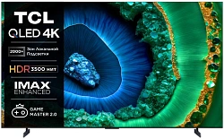 Телевизор LED TCL 85" 85C855 QD-Mini LED Frameless черный 4K Ultra HD 120Hz DVB-T DVB-T2 DVB-C DVB-S DVB-S2 USB WiFi Smart TV