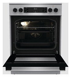 Плита Электрическая Gorenje GECS6C70XC нержавеющая сталь стеклокерамика (без крышки)