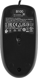 Мышь Logitech B100 черный оптическая 1000dpi USB 2but (910-003357)