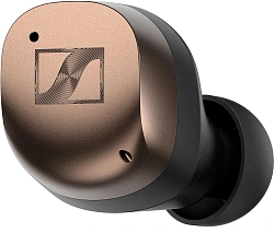 Гарнитура внутриканальные Sennheiser Momentum True Wireless 4 черный/медный беспроводные bluetooth в ушной раковине (700367 MTW4 BLACK COPPER)