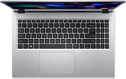 Ноутбук Acer Extensa 15 EX215-33-P56M N-series N200 8Gb SSD256Gb Intel UHD Graphics 15.6" IPS FHD (1920x1080) без ОС silver WiFi BT Cam (NX.EH6CD.008)