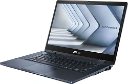 Ноутбук Asus Expertbook B3 Flip B3402FVA-I516512B7D Core 5 120U 16Gb SSD512Gb Intel UHD Graphics 14" IPS FHD (1920x1080) без ОС black WiFi BT Cam (90NX07N1-M02MC0)