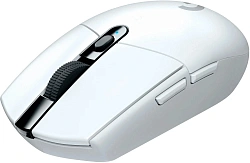 Мышь Logitech G304 Lightspeed белый оптическая 12000dpi беспров. USB 5but (910-005294)