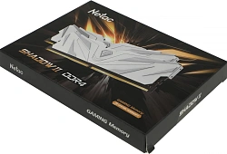 Память DDR4 2x8GB 3600MHz Netac NTSWD4P36DP-16W Shadow II RTL Gaming PC4-28800 CL18 DIMM 288-pin 1.35В kit Intel с радиатором Ret