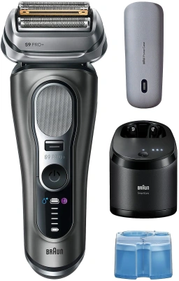 Бритва сетчатая Braun 9675cc питан.:элек.сеть/аккум. серебристый