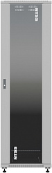 Шкаф серверный NTSS Премиум (NTSS-R42U6080GS) напольный 42U 600x800мм пер.дв.стекл металл 900кг серый 710мм 87.7кг 1987мм IP20 сталь