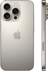 Смартфон Apple A3292 iPhone 16 Pro 512Gb титан моноблок 3G 4G 1Sim 6.3" 1206x2622 iOS 18 48Mpix 802.11 a/b/g/n/ac/ax/be NFC GPS Protect