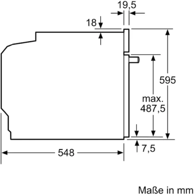 Духовой шкаф Электрический Bosch HBG978NB1 черный