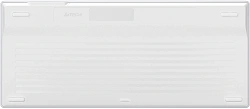 Клавиатура A4Tech FBX51C белый USB беспроводная BT/Radio slim Multimedia (FBX51C WHITE)