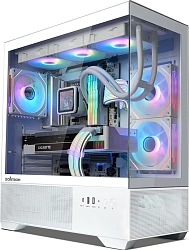 Корпус Zalman Chronix V2 белый без БП ATX 6x120mm 2x140mm 1xUSB2.0 1xUSB3.0 audio bott PSU
