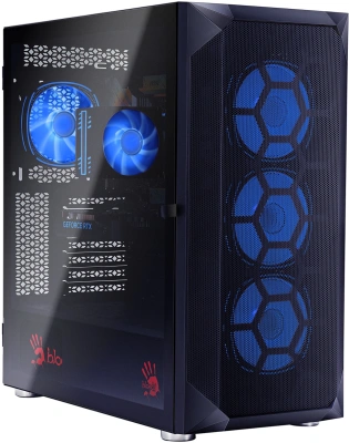 ПК Bloody BD-PC RB65C2 MT Ryzen 5 7500F (3.7) 32Gb SSD1Tb RX 7700XT 12Gb Windows 11 Home 64 2.5Gigabit WiFi BT 650W черный (RUS) (2111350)