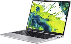 Ноутбук Acer Aspire L14 AL14-71P-53L6 Core i5 13500H 16Gb SSD512Gb Intel Iris Xe 14" IPS WUXGA (1920x1200) без ОС silver WiFi BT Cam 5100mAh (NX.D7XCD.002)