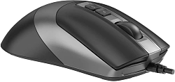Мышь A4Tech Fstyler FM50S Plus черный оптическая 4000dpi silent USB 7but