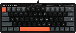 Клавиатура Defender GK-417 механическая черный USB for gamer LED (45414) кабель 1.5м