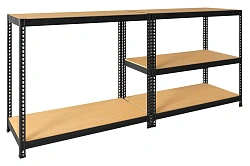 Стеллаж Практик SBL 180KD пол.:5 разборная 1803x1200x450мм антрацит (S24499375509)