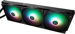 Система водяного охлаждения Thermalright Frozen Warframe 420 ARGB Soc-AM5/AM4/1200/1700/1851 черный 4-pin 29.8dB Al LCD Ret (F-WFRAME-420-BL-ARGB)