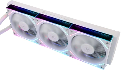 Система водяного охлаждения Thermalright Frozen Infinity 360 ARGB Soc-AM5/AM4/1200/1700/1851 белый 4-pin 28.2dB Al Ret (F-INFINITY-360-WH)