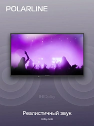 Телевизор LED PolarLine 43" 43PL51TC черный FULL HD 60Hz DVB-T DVB-T2 DVB-C (RUS)