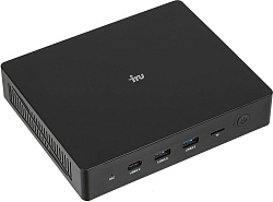 Неттоп IRU 110PGL Cel J4125 (2) 4Gb SSD128Gb UHDG 600 CR FreeDOS GbitEth WiFi BT черный (1829653)
