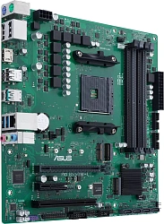 Материнская плата Asus PRO B550M-C/CSM Soc-AM4 AMD B550 4xDDR4 mATX AC`97 8ch(7.1) GbLAN RAID+HDMI+DP