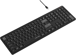 Клавиатура A4Tech Fstyler FBX55C черный USB беспроводная BT/Radio slim Multimedia (FBX55C)